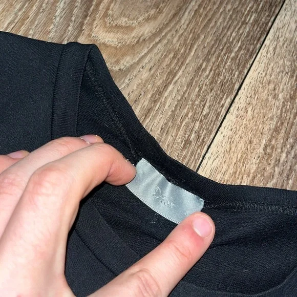 Dior Pin Stripe Pocket T-Shirt